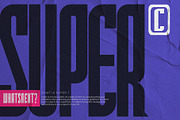 Xavier Futuristic Sans Serif Font, a Sans Serif Font by Perfectype (Thumbnail 2 of 10)