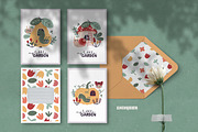 Cute Garden Clipart & Patterns, an Animal Illustration by Ejevyaka (Thumbnail 7 of 13)