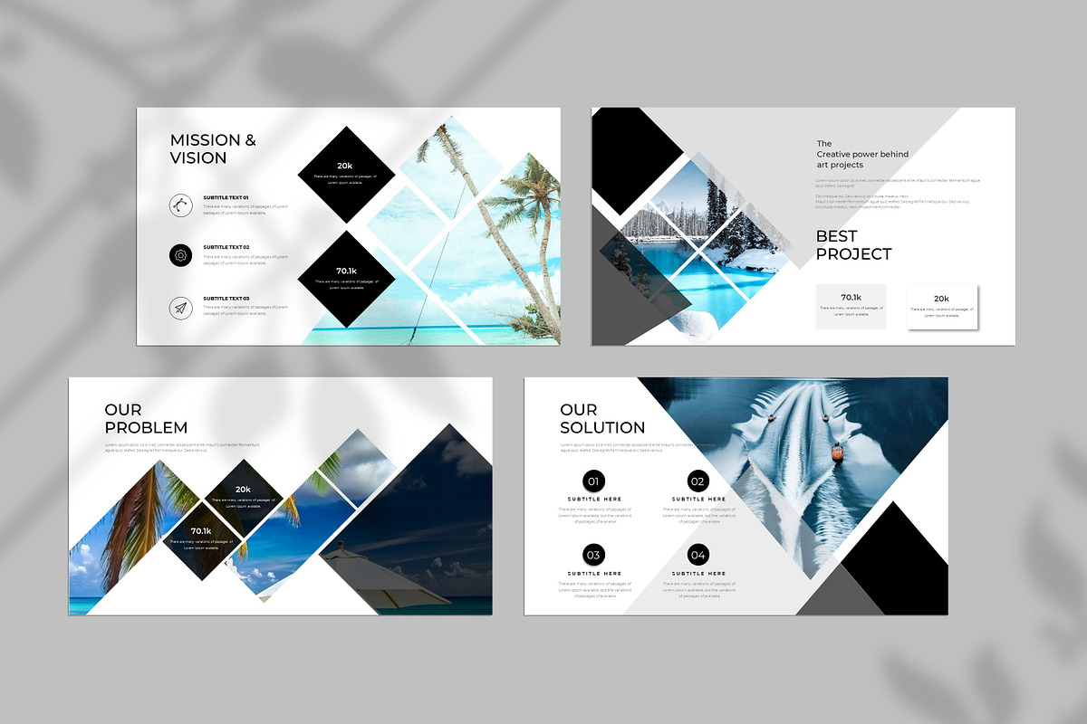 Clean Minimal Presentation Template, a Presentation Template by Creative-Work (Photo 3 of 9)
