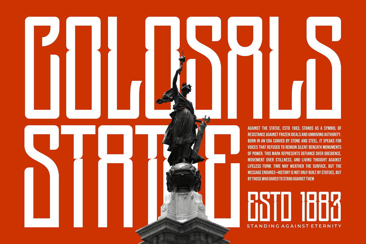 Resigan || Modern Condensed Dosplay, a Sans Serif Font by Ermedia Studio (Photo 6 of 10)
