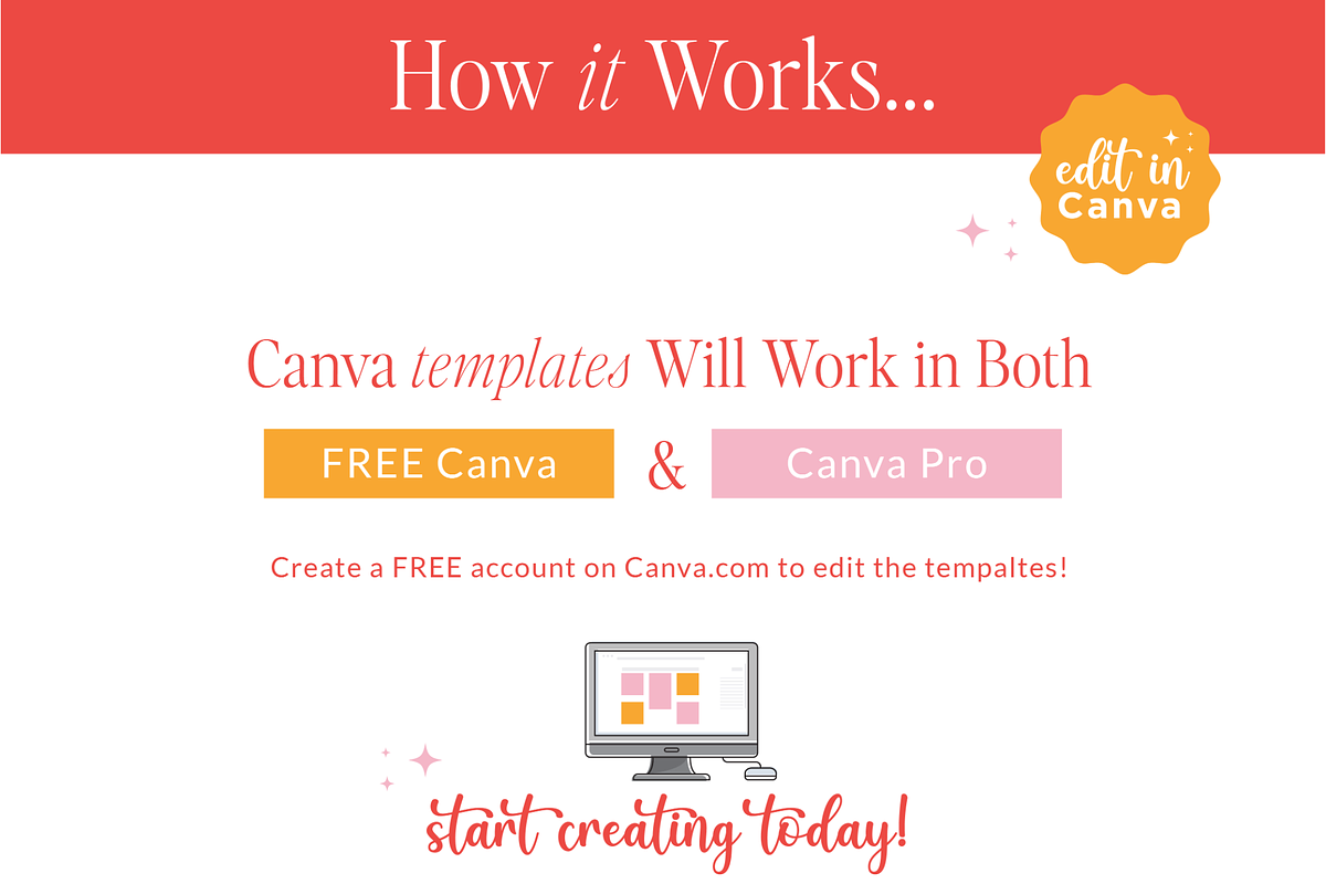 Bright Retro Instagram Posts, a Social Media Template by Macarons and Mimosas (Photo 9 of 10)