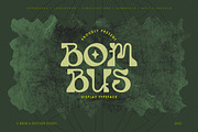 Bombus | Psychedelic Typeface, a Serif Font by Brew & Butcher Studio (Thumbnail 1 of 12)