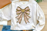 Heart Glitter Bow Clipart Bundle, a Graphic by iloveTemplate (Thumbnail 2 of 6)