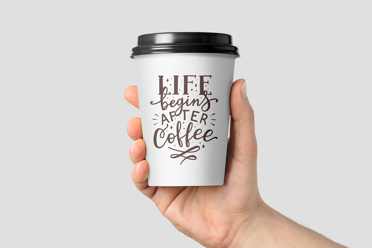 Coffee - Lettering collection, a Graphic by redcollegiya design (Photo 3 of 5)
