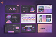 Case Study and Report PowerPoint, a Presentation Template by Pixslides (Thumbnail 1 of 6)