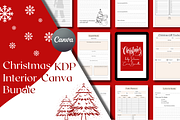 Christmas KDP Interior Canva Bundle, a Templates & Theme by KDPISH (Thumbnail 1 of 5)