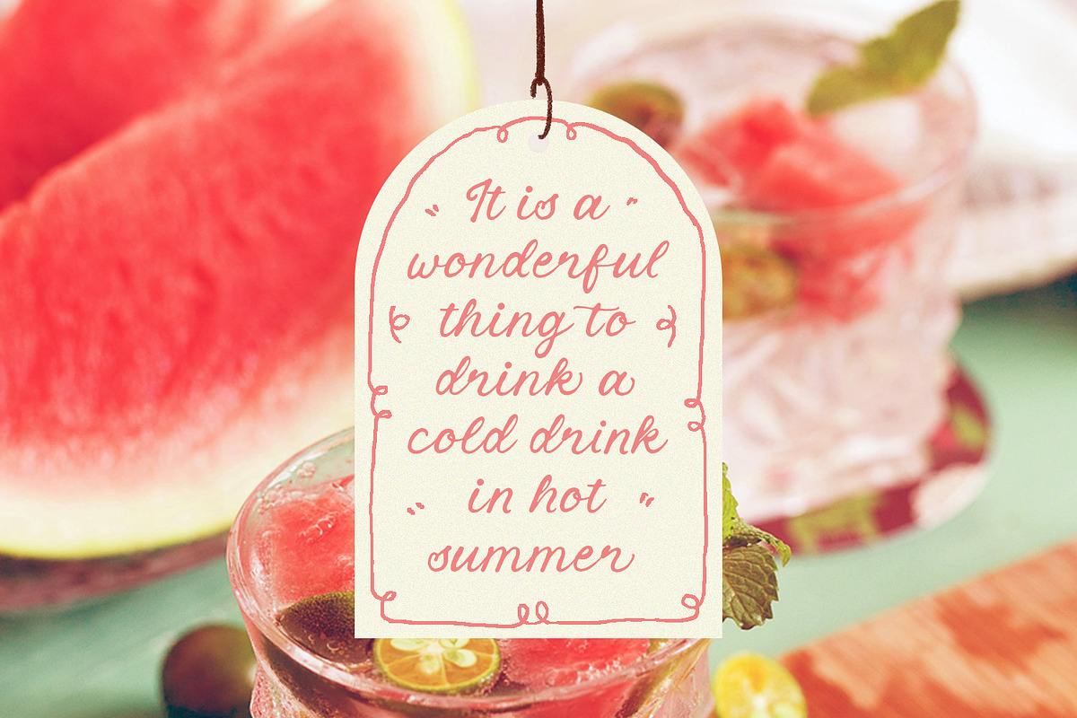 Adorable Daydream, a Script Font by Nathatype (Photo 6 of 16)