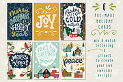 Christmas Forest Collection, a Seasonal Illustration by Sketchetarian (Thumbnail 2 of 8)