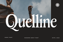 Quelline – A Modern Serif Font