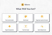 Silvero - Landing Page UI KIT, an UI Kit Template by miawmiaw (Thumbnail 3 of 10)