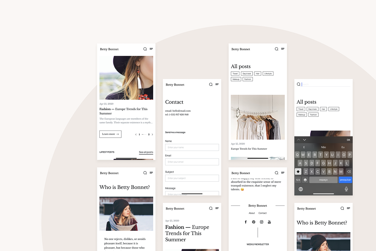 Bonnet - Lifestyle HTML Blog Theme, a HTML Template by concealed (Photo 6 of 6)