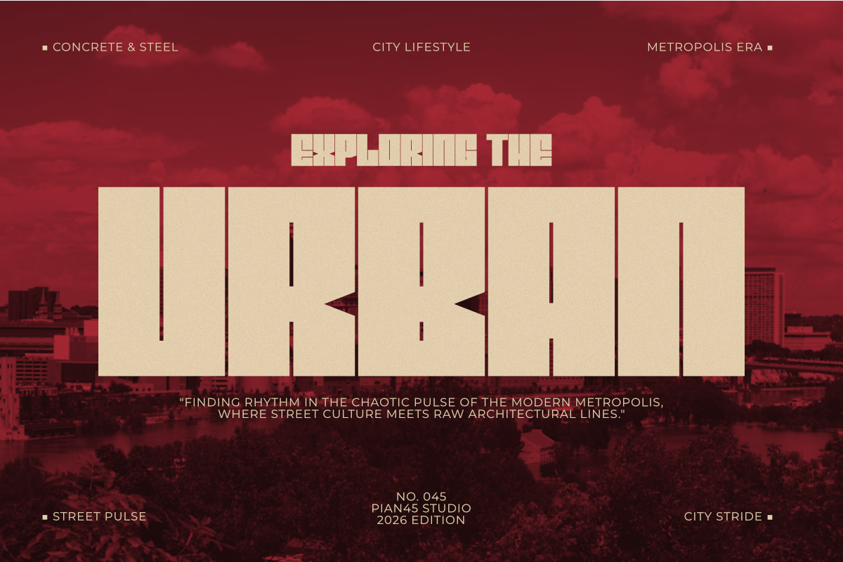 Urbanis - Heavy Sans Display Font, a Sans Serif Font by Pian45 Studio (Photo 5 of 8)