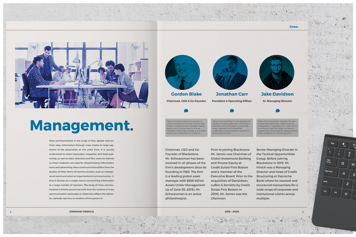 Grow. Company Profile, a Brochure Template by Boris Cupac (Photo 6 of 17)