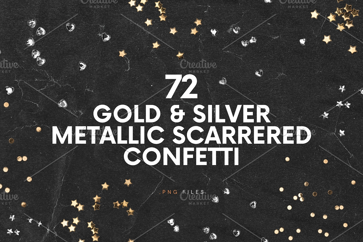 72 Gold & Silver Metallic Confetti, a Holiday Photo by Ksuview (Photo 1 of 8)