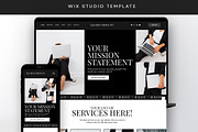 Wix Consulting Website Template, a Wix Template by Template Twist Shop (Thumbnail 1 of 10)