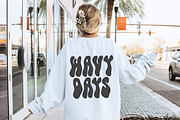 Crazy | Wavy Retro Font, a Sans Serif Font by KA Designs (Thumbnail 2 of 9)