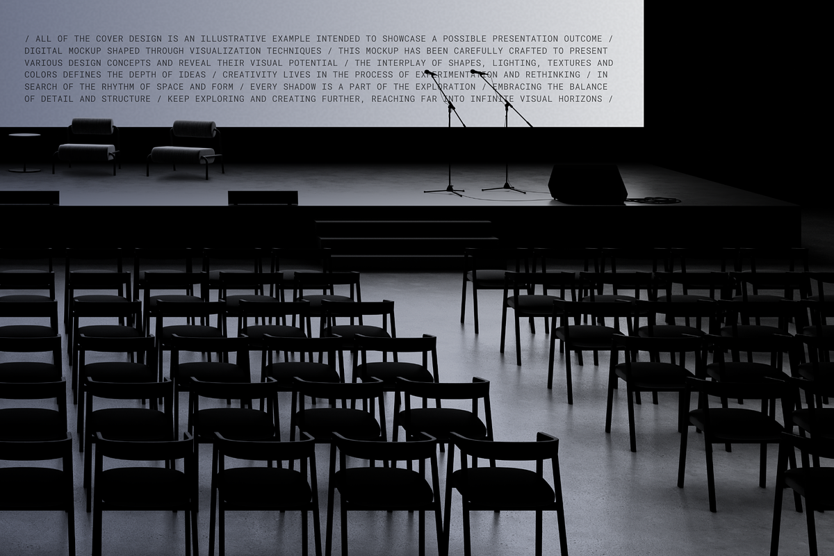 Conference Stage Mockup R03, an Advertising Mockup by Lumatte (Photo 3 of 7)