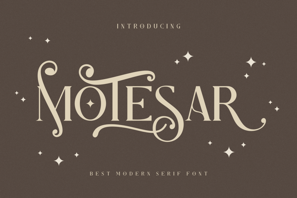 Motesar Font, a Serif Font by Onotype (Photo 1 of 6)