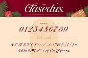 The Clasedus, a Script Font by Burntilldead (Thumbnail 5 of 13)