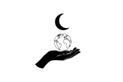 Hand Globe Silhouette Bundle, an Illustration by Designs_River (Thumbnail 26 of 31)