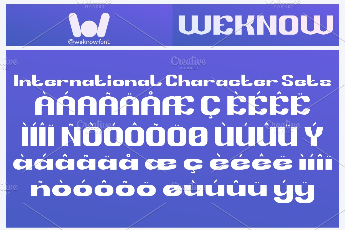 Affluent font, a Sans Serif Font by weknow (Photo 8 of 8)