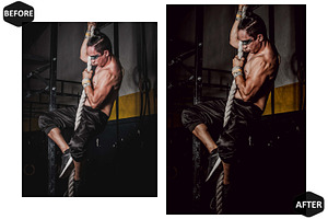 12 Fitness Club Photoshop Actions