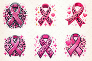 Breast Cancer Awareness PNG, an Illustration by CreationArt (Thumbnail 3 of 5)