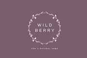 Wild Berry Logo Template Brand Kit, a Branding & Logo Template by CreativeWilderness (Thumbnail 5 of 9)