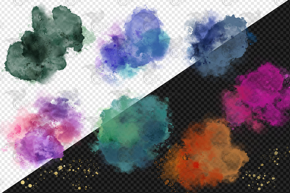 Messy Paint Overlays, an Illustration by Digital Curio (Photo 2 of 3)