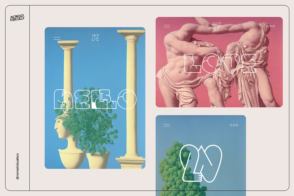 Classical Surrealism, a Decorative Illustration by Nomad Visuals (Photo 10 of 28)