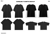Bundle Mockup T-shirts, a Shirt Mockup by Irhasalfahad (Thumbnail 2 of 6)