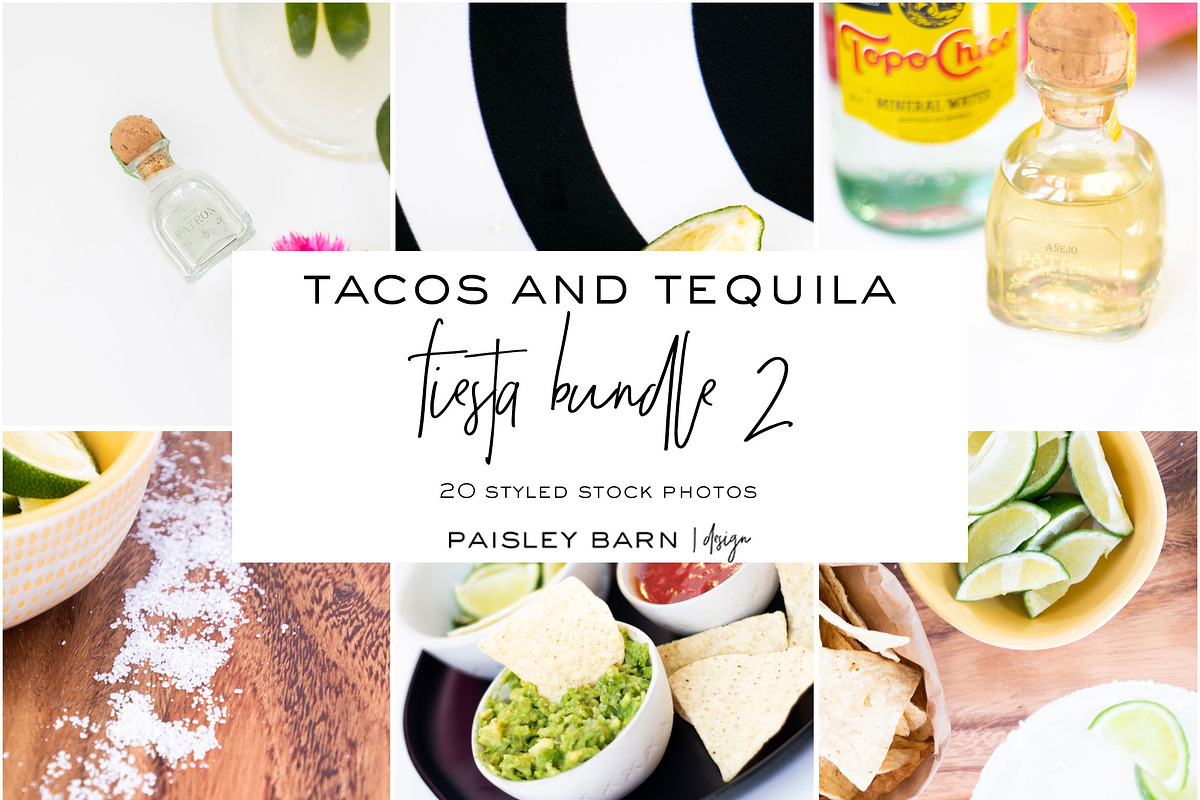 Tacos and Tequila Bundle | Set 2, a Graphic by Paisley Barn Design (Photo 1 of 3)