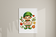 73 Elf Clipart Set, a Decorative Illustration by Pati Charm Studio (Thumbnail 5 of 8)