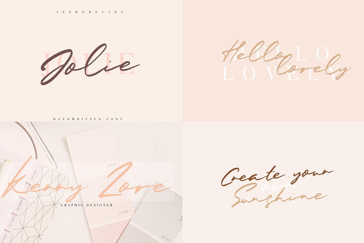 Handwritten FONT BUNDLE-Sale 99% OFF, a Script Font by Katie Holland (Photo 9 of 34)