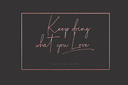 Bath Oliver Font | 80% OFF, a Script Font by Chocotype Std (Thumbnail 2 of 18)