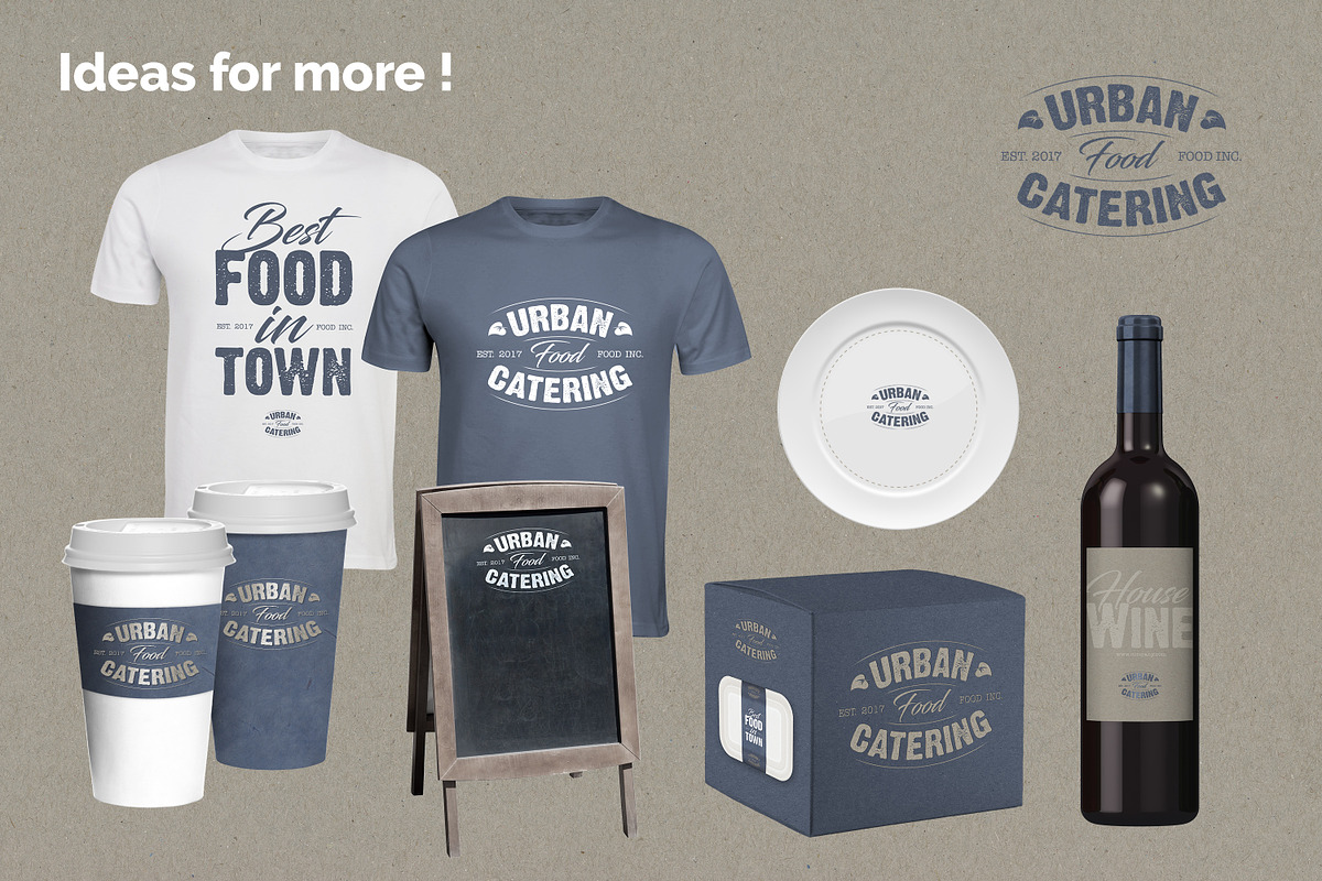 Brand Pack - Urban Food Catering, a Branding & Logo Template by easytemplates.store (Photo 9 of 9)