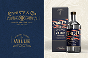 Caniste Font Family, a Serif Font by Ilham Herry (Thumbnail 5 of 10)