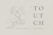 The Touch. Line Art Collection, a Person Illustration by le-genda (Thumbnail 1 of 12)