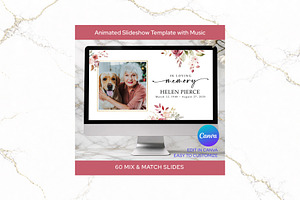 Funeral Slideshow Canva FS006, a Presentation Template by TyphoonStudio