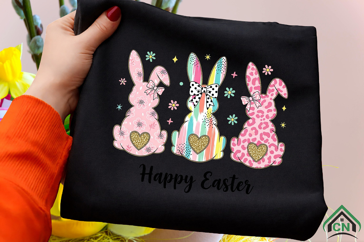 Happy Easter Png, Coquette Easter, an Illustration by Craft Nest (Photo 6 of 6)