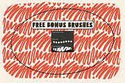 Distressed Inkers For Procreate, a Brush Add-On by Heather Green Designs (Thumbnail 7 of 7)