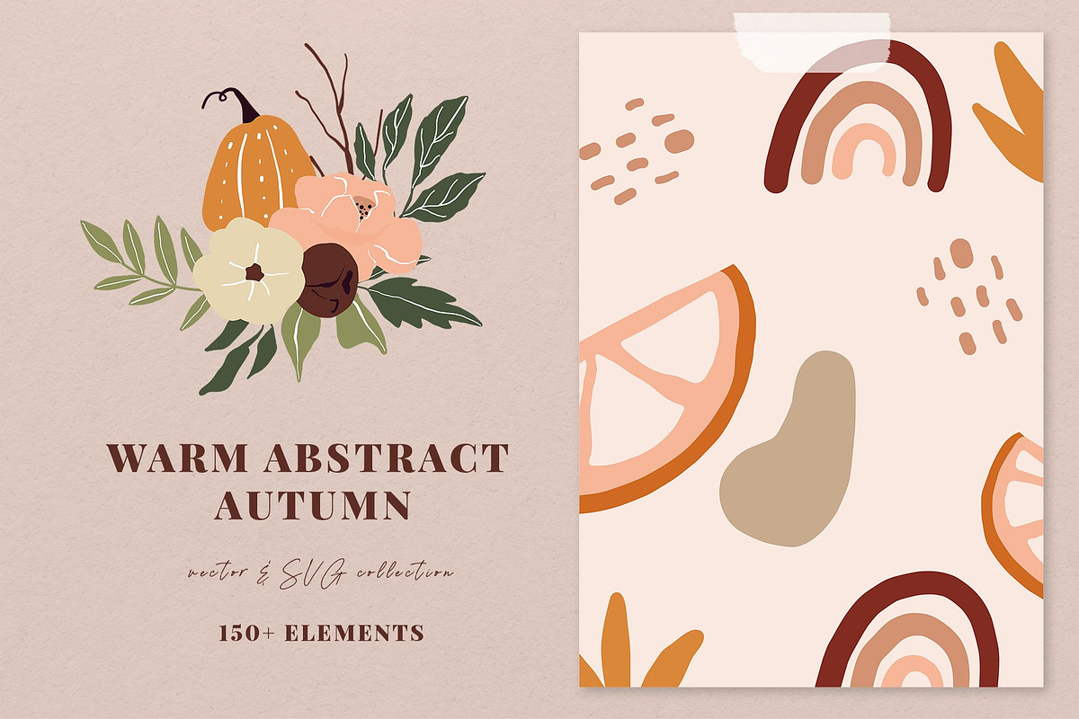ABSTRACT BUNDLE - woman, flowers, a Person Illustration by Spark Studio Brushes (Photo 5 of 25)