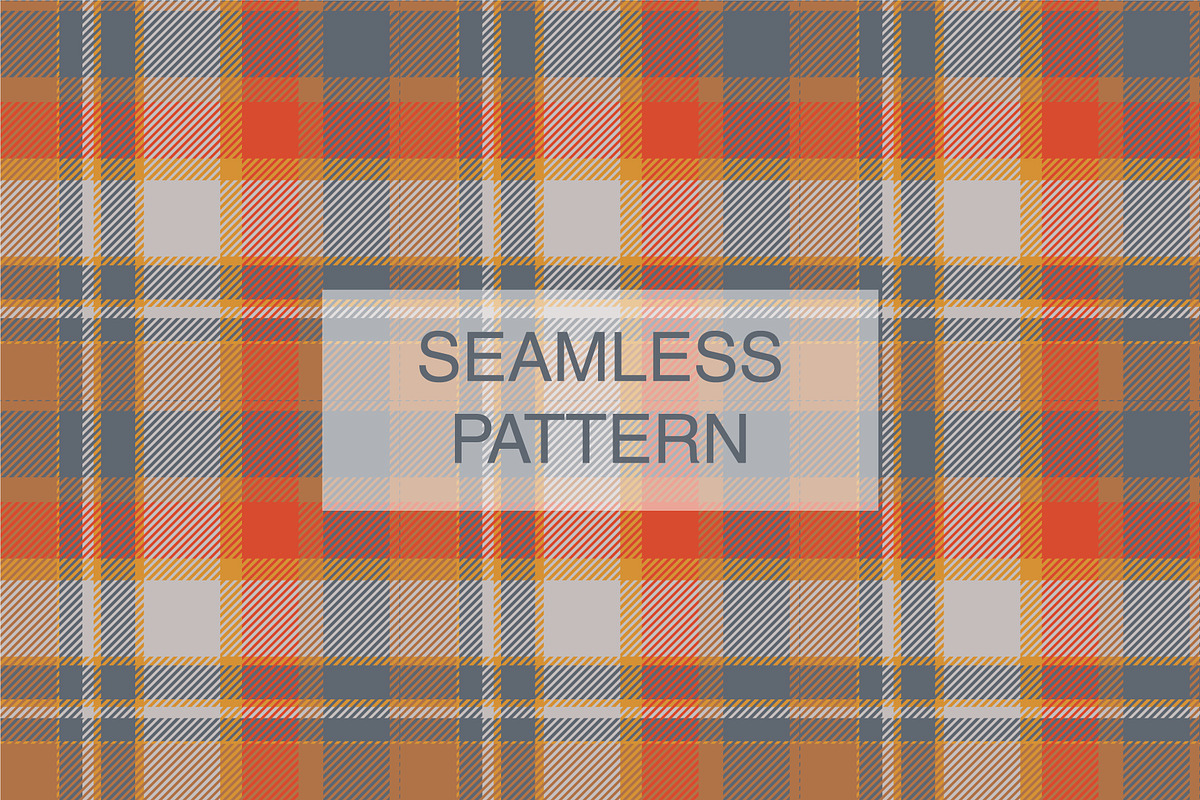 #1 Autumn Plaid Patterns EPS + JPG, a Pattern Graphic by Plaid4You (Photo 11 of 11)