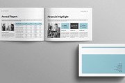 Annual Report Template Landscape, a Brochure Template by Work-Envance (Thumbnail 7 of 9)