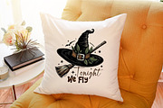 Tonight We Fly Halloween Witch Broom, an Illustration by Sublimation Artist (Thumbnail 7 of 9)