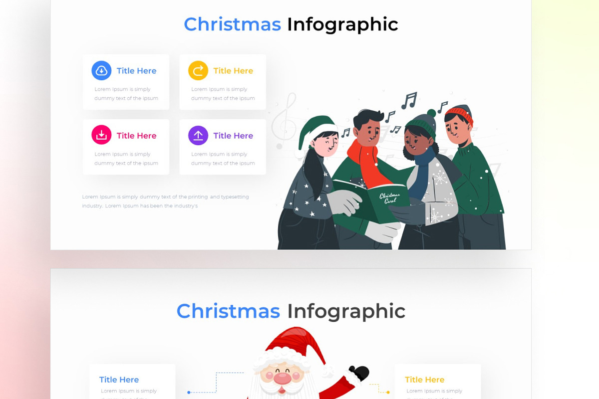 Christmas PowerPoint Infographic, a Presentation Template by Digitcase x Wealthwells (Photo 4 of 4)