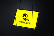 RAFHORSE Sports Logo, a Branding & Logo Template by Borhan_the_selfish (Thumbnail 1 of 4)