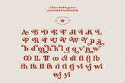 Glafton | Retro Serif, a Serif Font by Pentagonistudio (Thumbnail 9 of 10)
