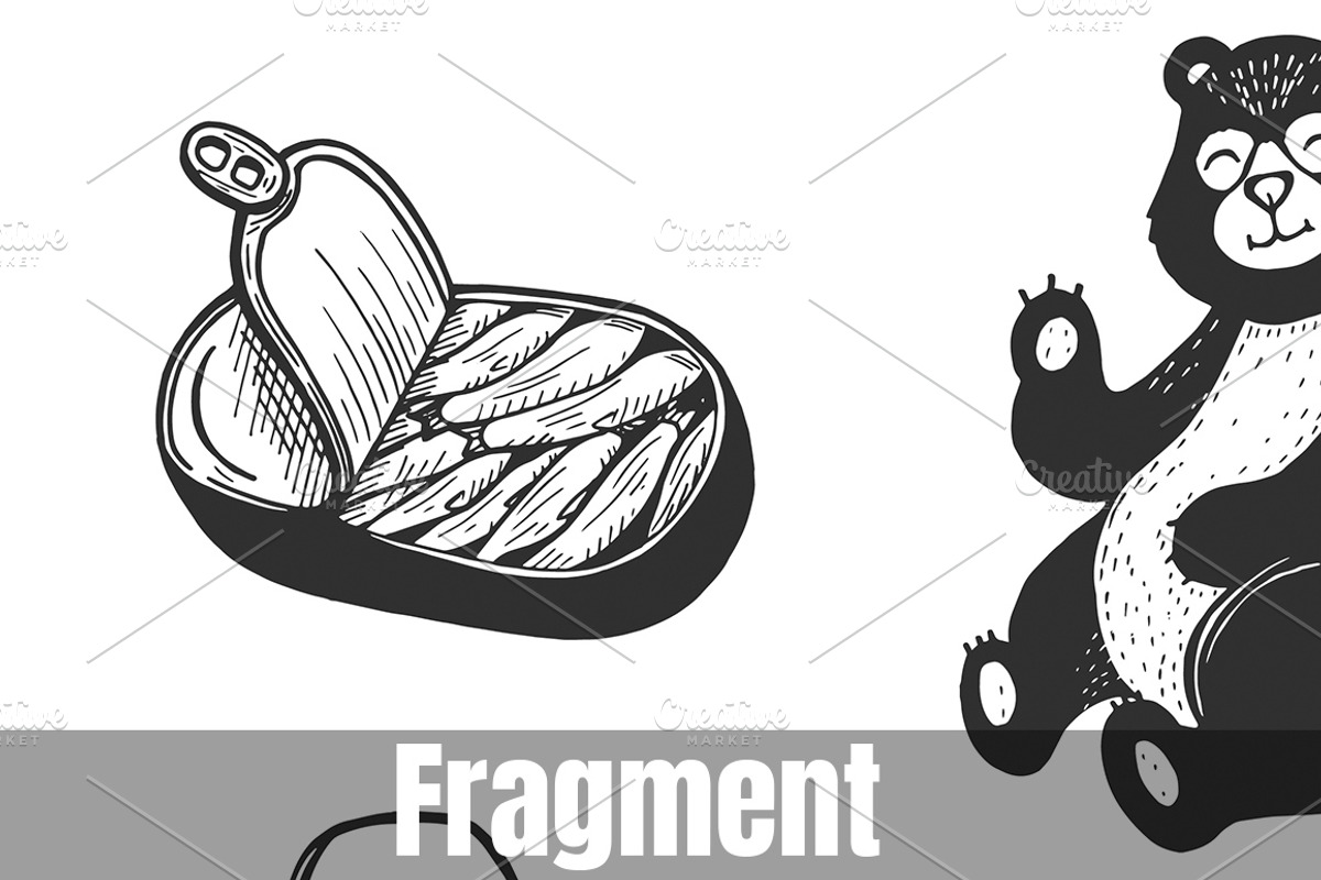 Hiking travel objects collection, an Animal Illustration by CatMadePattern (Photo 2 of 4)