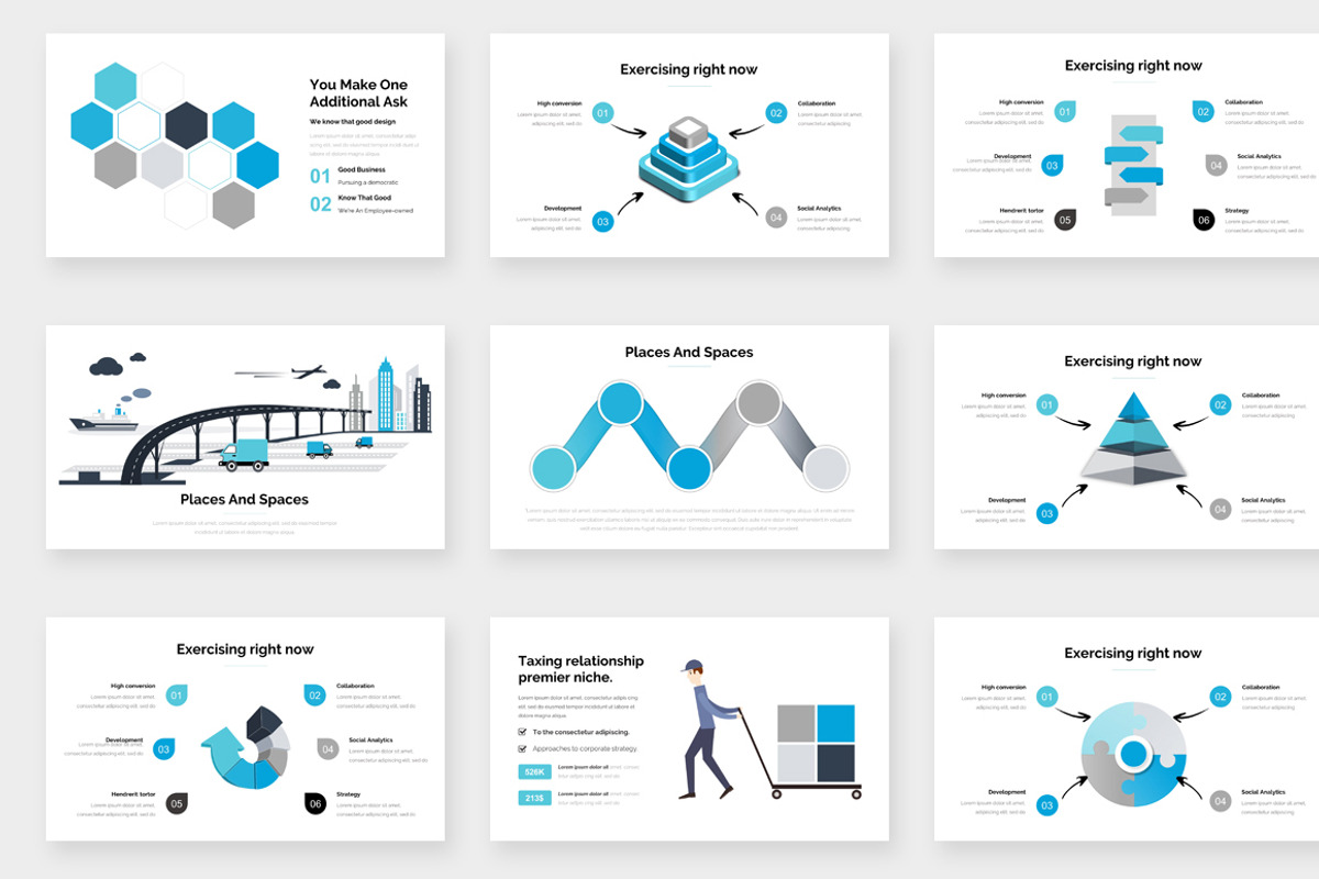 Rexio Creative Powerpoint Template, a Presentation Template by One Percent Studio (Photo 16 of 19)